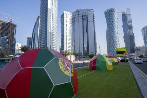 Πλάνα από τις εγκαταστάσεις για το Παγκόσμιο Κύπελλο 2022, Ντόχα | Πέμπτη 31 Μαρτίου 2022