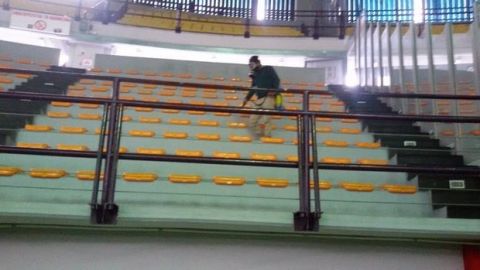 Ολυμπιακός - Παναθηναϊκός: Απολυμάνθηκε το ΣΕΦ εν όψει ντέρμπι με τον φόβο του κορονοϊού