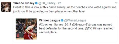 Ο Κίνσεϊ προειδοποίησε όλους τους προπονητές του Ισραήλ