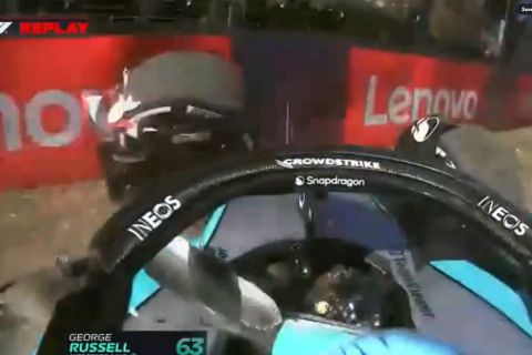 Formula 1: Το σφοδρό ατύχημα του Τζορτζ Ράσελ πριν από το φινάλε στο GP Αυστραλίας