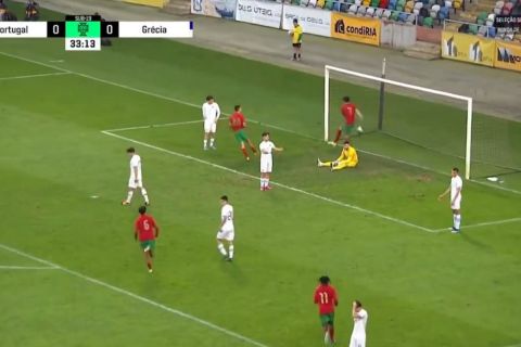 Κ19 Πορτογαλία - Ελλάδα 2-1: Πικρή ήττα στην πρεμιέρα της στον Elite Round των προκριματικών του Euro