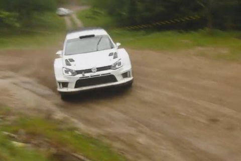 Ο Ogier με το Polo R WRC του 2017!