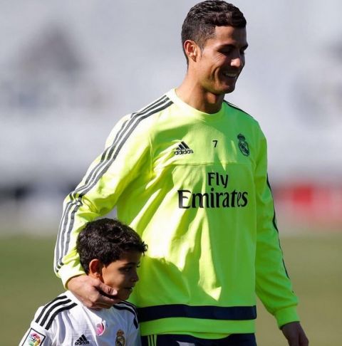 Κ. Ρονάλντο: "Ο γιος μου να γίνει μεγάλος παίκτης, όπως ο μπαμπάς του"