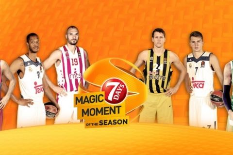 Ψηφίστε την 7DAYS Magic Moment of the season στην EuroLeague