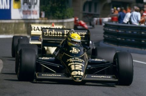 Ayrton Senna (BR), John Player Special team Lotus 98T.
Monaco Grand Prix, 11/05/1986, Monte Carlo.