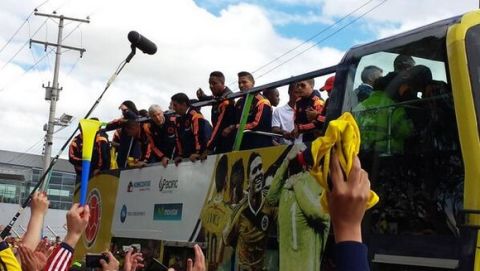 Υποδοχή ηρώων στην Μπογκοτά