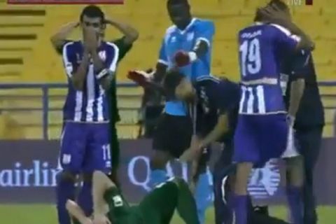 Φρικτός τραυματισμός ποδοσφαιριστή στο Κατάρ