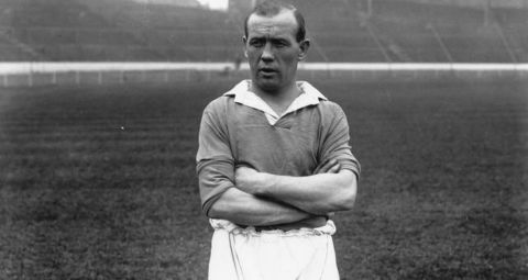 28th September 1933:  Hughie Gallacher, the Newcastle and Scotland footballer.  (Photo by Fox Photos/Getty Images)