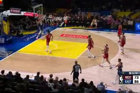 NBA All-Star Game 2024: Ο Γιάννης Αντετοκούνμπο κάρφωσε δυνατά έπειτα από alley oop του Τρέι Γιανγκ