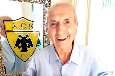 OPAP Arena: Ανυπόμονος ο 92χρονος ζωντανός θρύλος της ΑΕΚ, Κώστας Νεστορίδης, για την επιστροφή του στην Νέα Φιλαδέλφεια
