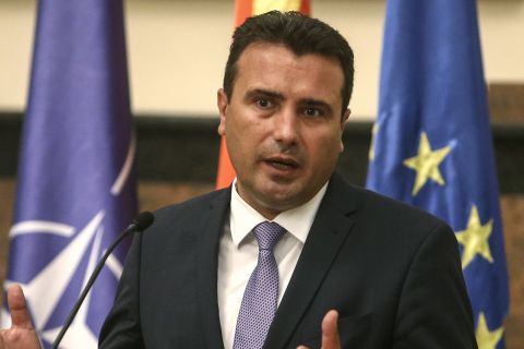 Ο πρωθυπουργός της Βόρειας Μακεδονίας, Ζόραν Ζάεφ