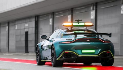 Τα οχήματα ασφαλείας της Aston Martin