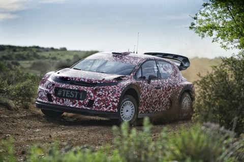 Πρώτες δοκιμές για το Citroen C3 WRC 2017
