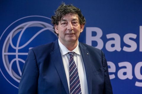 Γαλατσόπουλος για την 4η θητεία του ως πρόεδρος του ΕΣΑΚΕ: "Ακόμη μεγαλύτερα βήματα για τη Basket League"