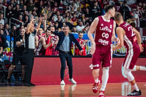 Η Λετονία θα πάει με τον Λούκα Μπάνκι για τους Ολυμπιακούς Αγώνες του 2024 και το EuroBasket 2025