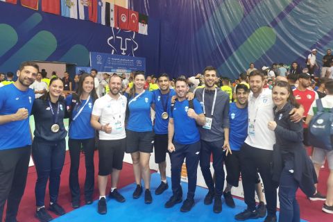 Η ΕΟΕ βράβευσε τους αθλητές που κατέκτησαν μετάλλια στους Μεσογειακούς Αγώνες του Οράν