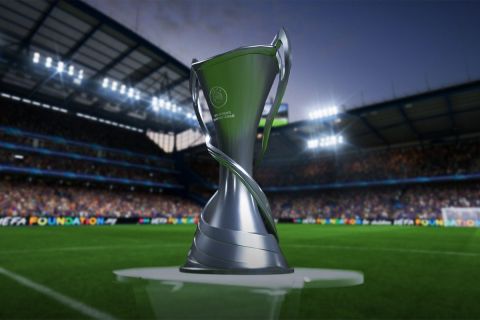 womens champions league FIFA 23 Trophy