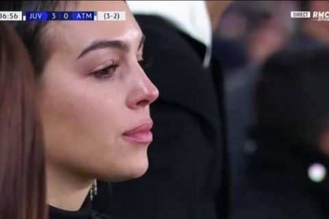 Γιουβέντους: Έβαλε τα κλάματα η Χεορχίνα μετά το τρίτο γκολ του Ρονάλντο