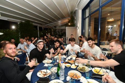 Παναθηναϊκός: Οικογενειακό δείπνο ενόψει των τελικών της Basket League