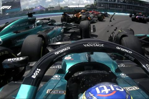 Formula 1, GP Μαϊάμι: Χαμός στην εκκίνηση του Sprint Race, εγκατέλειψαν Νόρις και Στρολ