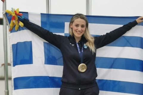 Κορακάκη: "Πήρα το χρυσό μετάλλιο στους Μεσογειακούς Αγώνες με παγκόσμιο ρεκόρ που δεν μετράει"