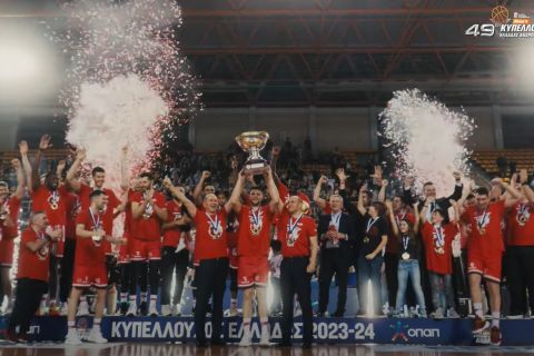 Κύπελλο Ελλάδας ΟΠΑΠ: Τα κινηματογραφικά πλάνα από τον  μεγάλο τελικό ανάμεσα σε Ολυμπιακό και Παναθηναϊκό AKTOR