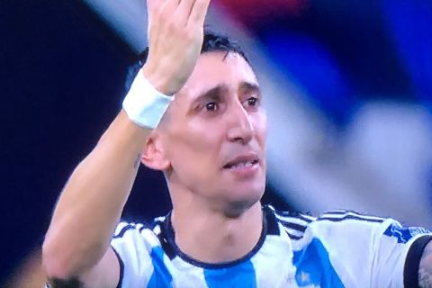 Μουντιάλ 2022, Αργεντινή - Γαλλία: Ο Ντι Μαρία πλάνταξε στο κλάμα μετά το γκολ που πέτυχε στο 36ο λεπτό