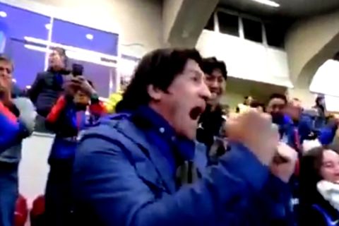 Ίντερ - Μίλαν: Ο Ζαμοράνο πανηγύρισε σαν "τρελός" το γκολ του Ικάρντι (VIDEO)