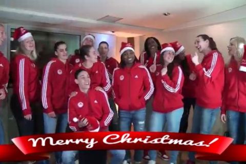 Ολυμπιακός: Η Γυναικεία ομάδα μπάσκετ τραγούδησε το "Last Christmas"!