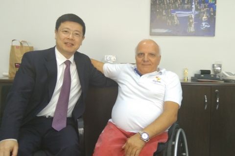 Συνάντηση Φουντουλάκη με τον Πρέσβη της Κίνας στην Ελλάδα