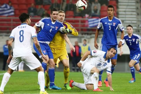 Το γκολ του Ελλάδα - Ν. Φερόε