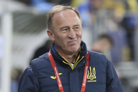 Ο προπονητής της εθνικής Ουκρανίας, Ολεξάντρ Πετράκοφ