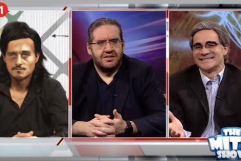 VIDEO: Το 'κανε κι αυτό ο Μητσικώστας: Γιαννακόπουλος vs Μπερτομέου!