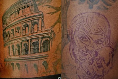 Το... διακριτικό τατουάζ του Κρις Μπος
