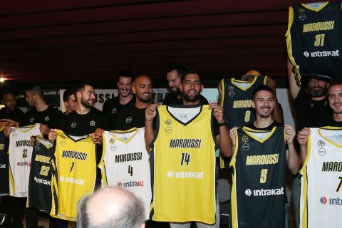 Το Μαρούσι παρουσίασε την φανέλα του ενόψει της επιστροφής του στην Basket League