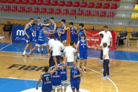 LIVE STREAM η πρεμιέρα της Εθνικής Παίδων στο EuroBasket U16 με αντίπαλο τη Σερβία