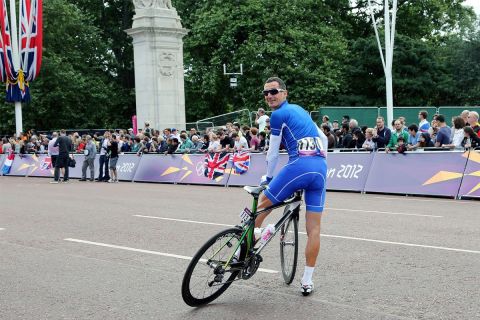 Ο Γιάννης Ταμουρίδης στους Ολυμπιακούς Αγώνες του Λονδίνου (28/7/2012). 