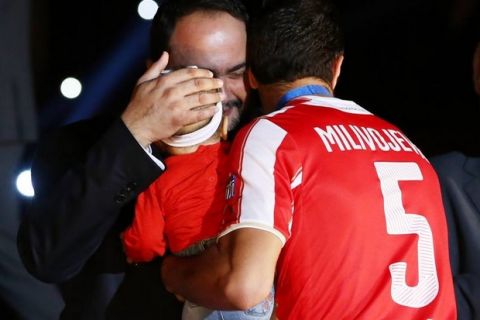 Μιλιβόγεβιτς: "Μεγάλη τιμή να είμαι μέλος του Ολυμπιακού"