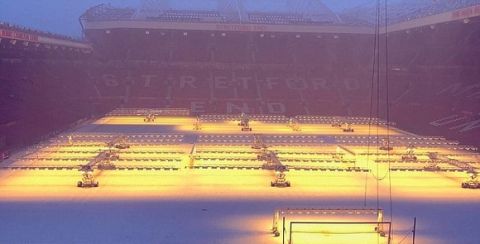 Χιονισμένο το... "Cold Trafford"