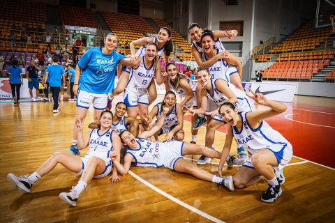 LIVE STREAM ο αγώνας της Εθνικής Νεανίδων με την Τσεχία στο EuroBasket U18 της Κρήτης