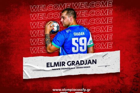 Ο Ολυμπιακός/Όμιλος Ξυνή απέκτησε τον Ελμίρ Γκράτζαν για την σεζόν 2022/23