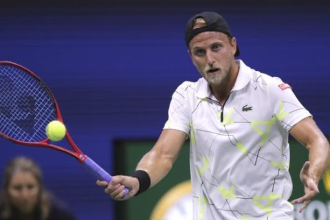 Ο Ντένις Κούντλα από αναμέτρηση με αντίπαλο τον Τζόκοβιτς στο US Open