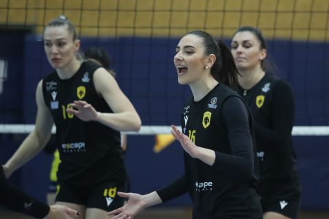Volley League γυναικών: Η ΑΕΚ πήρε τρία σετ με 25-5, κορυφή ο ΠΑΟΚ, νίκες για Ολυμπιακό και Παναθηναϊκό