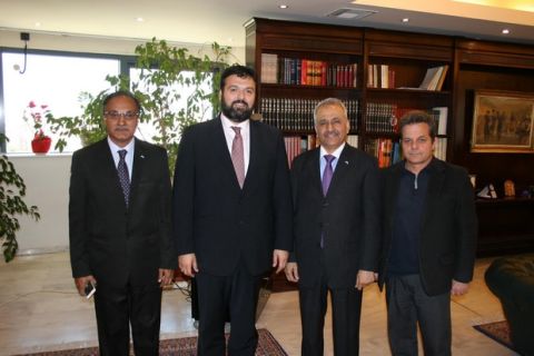 Συνάντηση Βασιλειάδη με τον Πρέσβη του Πακιστάν