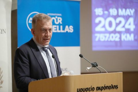 Γ. Βρούτσης: "Επιδιώκουμε να αναδείξουμε τον ΔΕΗ Διεθνή Ποδηλατικό Γύρο Ελλάδας σε έναν από τους μεγαλύτερους Γύρους του κόσμου"