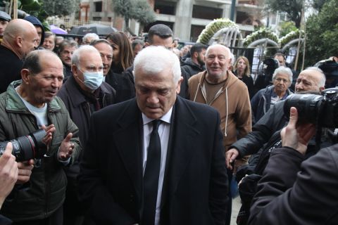 Μίμης Παπαϊωάννου: Ο Δημήτρης Μελισσανίδης στην κηδεία του θρύλου της ΑΕΚ