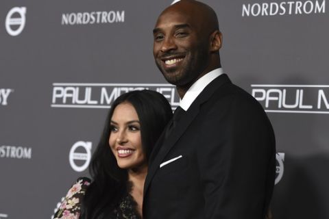 Kobe Bryant, right, and Vanessa Laine Bryant attend the 2018 Baby2Baby Gala on Saturday, Nov. 10, 2018, in Culver City, Calif. (Photo by Jordan Strauss/Invision/AP)