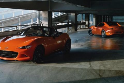 Επετειακή έκδοση Mazda MX-5 αποκλειστικά πορτοκαλί