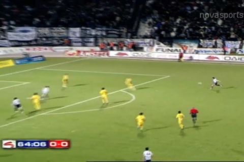 Το γκολ του Αραμπατζή στο ΠΑΟΚ - ΑΕΚ το 2007