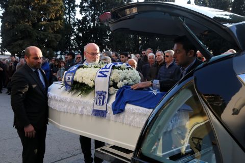 Η κηδεία του Ιορδάνη Αδαμάκη